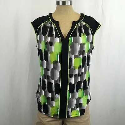 Worthington Medium Sleeveless Shirt Tank Top Sz Medium NEW Vapor Green Creative • $19.98