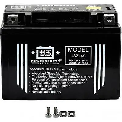 US POWERSPORTS BATTERY FOR Kawasaki ZZR 1400 D ABS 2011 • £69.95