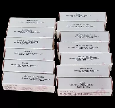 Mary Kay High Profile Creme Lipstick Choose Shade NIB Discontinued • $11.49