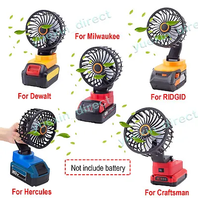 Portable Mini Fan Rechargeable Fan Outdoor Camp Air Cooler Camping Xmas Gifts • £22.49