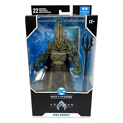 DC Multiverse: (2023) Aquaman & The Lost Kingdom KING KORDAX 7  Action Figure! • $16.95