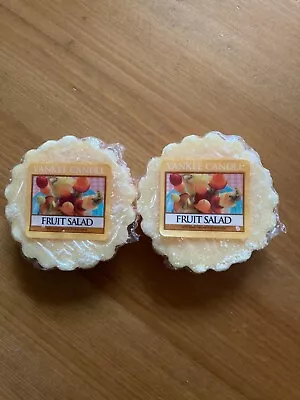 Yankee Candle Usa Deerfield Retired Wax Tarts X 2 -  Fruit Salad • £2.99