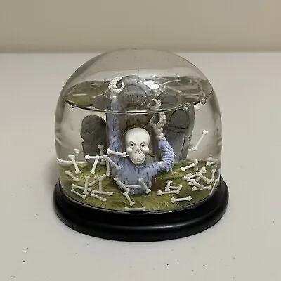 Rare Vintage Enesco Halloween Skeleton Monster Snow Globe • $19.99