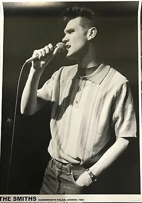 The Smiths Morrissey London 1984 Reproduction Poster 22 X 34 • $29.39