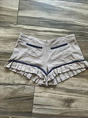 Aje Linen Shorts Size 8 • $35