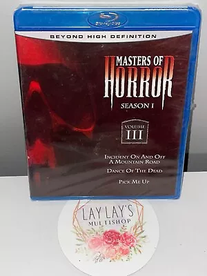 Masters Of Horror Blu-ray - Season 1 Volume 3 (Blu-ray Disc 2007) BRAND NEW • $18.99