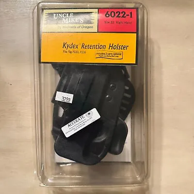 UNCLE MIKE'S 6022-1 Kydex Retention Holster For Sig P220 P226 In Sz 22 Right NEW • $20.94