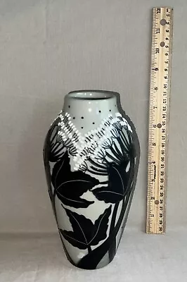 Moorcroft England Pottery Arts & Crafts Vase Summer Silhouette Vicky Lovatt 8  • $36