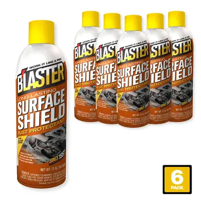 Blaster Surface Shield Corrosion Protection Long Lasting 12 Oz Spray Pack Of 6 • $65.56