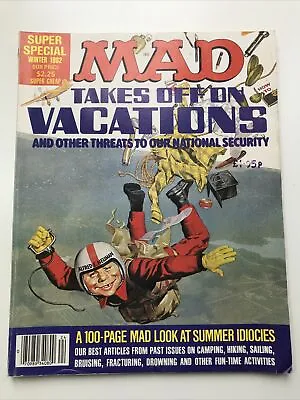 Mad Magazine Super Special -mad Takes Off On Vacations - Winter 1982 • £7.95