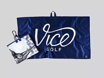 Vice Golf Towel - Navy • $21.99