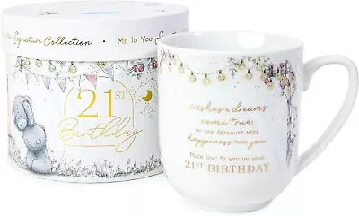 Me To You Bear 21st Birthday Boxed Mug • £12.95