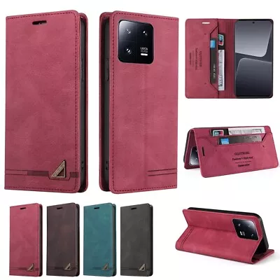 Shockproof Case For Xiaomi Poco X5 X4 CC9 13 12T Pro F5 Leather Flip Card Cover • £5.69