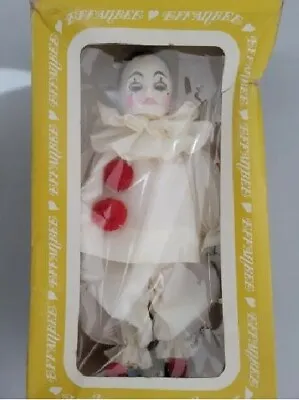 Effanbee1970's Pierrot French Mime Clown Doll 2245 Never Out Of Box 11   • $24.98