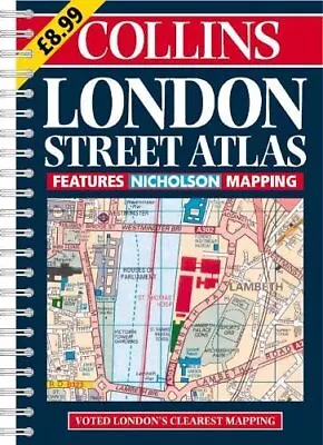 London Street Atlas (Collins London Street Atlas) • £3.50