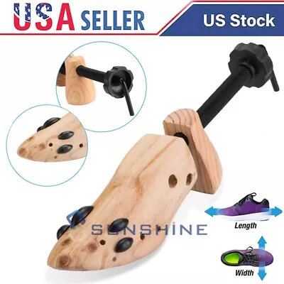 2-Ways Adjustable Expander Shoe Stretcher Widener For Wide Feet Shoe Tree 5-13 • $18.99