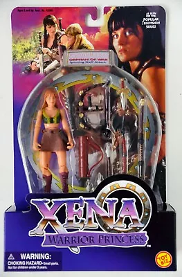 Xena Warrior Princess Gabrielle Orphan Of War Spinning Staff Attack Figure NIB • $17.99