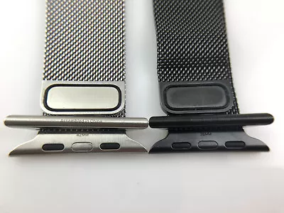 $163.96 • Buy Original Apple Watch Series 8 7 6 5 SE Stainless Steel Strap Milanese Loop Band