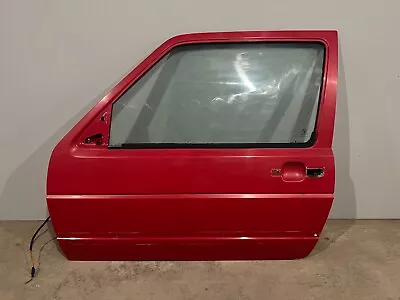 1990-1992 VW Golf GTI MK2 Driver Side Left Door RED CLEAN OEM RARE • $299.99