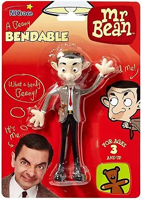 Mr Bean Bendable Figure Sitcom Toy Poseable - QUANTITY DISCOUNTS -  FREE GIFT • $12.85