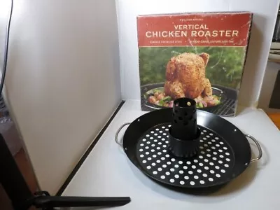 Williams Sonoma Vertical Chicken Roaster For BBQ Vintage In Shelf Worn Box • $18