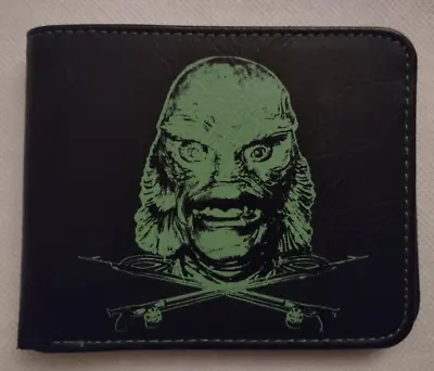 Vintage Universal Monsters Creature From The Black Lagoon Bi-fold Wallet • $19.99