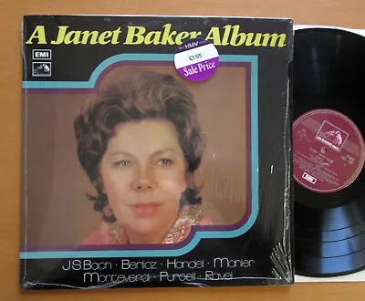 HQS 1294 A Janet Baker Album Bach Berlioz Handel Mahler Etc NEAR MINT In Shrink • £9.99