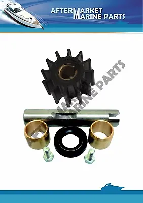 VOLVO PENTA Seawater Pump Kit AQ120 AQ125 AQ131 AQ145 AQ151 Rplcs:875575 875574 • $112.90