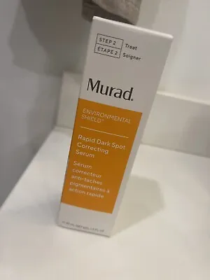 New Murad Enviromental Shield Rapid Dark Spot Correcting Serum 1.0 Oz New In Box • $45