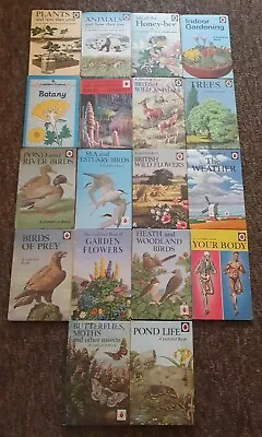 Vintage Ladybird Books Nature Series 536 651 18 Matt Books Good Condition B1 • £59.95