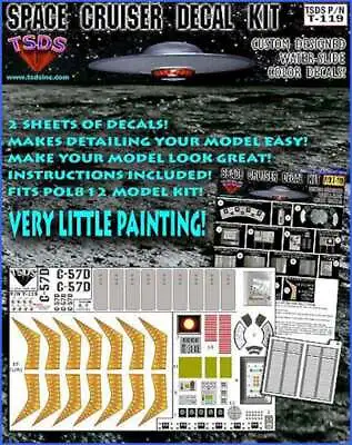 1/72 Forbidden Planet C57D Starcruiser Decal Set For PLL • $22.91