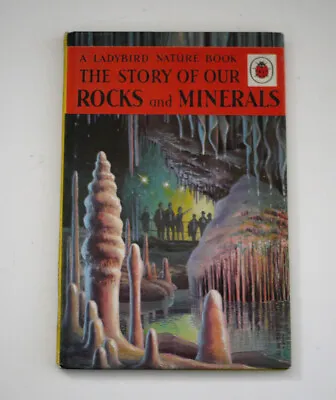 £4.99 • Buy Vintage Ladybird Book Series 536 Rocks And Minerals 2'6  VGC Geology