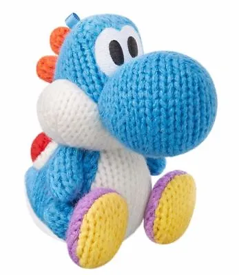 Nintendo Amiibo YARN Yoshi BLUE Yoshi's Woolly World 3DS Wii U Accessories NEW • £114.84