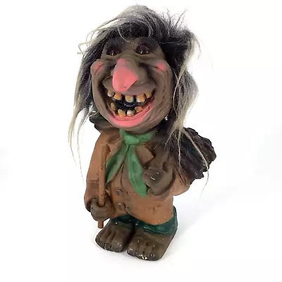 Vintage 1960's HEICO West Germany Nodder Bobble Head Troll Figure - Rare • $34