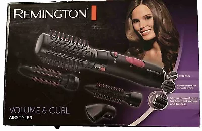 Remington Hot Air Styler Ladies Brush Hair Care Drying Styling Curling Hairbrush • £20