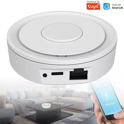 Zigbee Smart Home Gateway Hub Tuya Smart Life APP Wireless Bridge White • $36.58