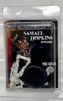 Malifaux Metal Miniature Blister The Guild Samael Hopkins WYR1002 • $11.99