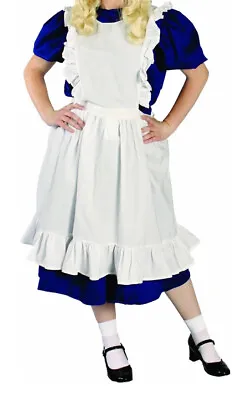 NEW/NIP! ALEXANDER’S COSTUMES White Pinafore Apron ~OSFA ~Alice/Maid/Halloween • $19.99