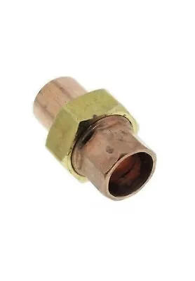 1/2  Copper Union - Solder Sweat DIY Ethanol Moonshine Pot Or Reflux Still Part • $10.99