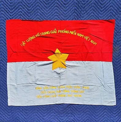 Vietnam VC Sapper Recon BN Attack Liberate Qui Nhon 1968 Flag • $49.99