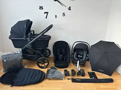 I Candy Peach 7  Pushchair Pram 3in1 Black • £850