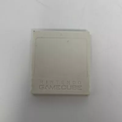 Nintendo Genuine GameCube White Memory Card DOL-020 Tested Working - 1019 Blocks • $29.99