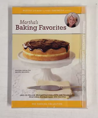 Martha's Baking Favorites (DVD 2005) - BRAND NEW SEALED! • $8.99