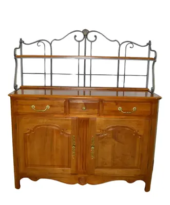 Ethan Allen Legacy Country French Sideboard Buffet Bakers Rack Maple #13-6336 • $1595