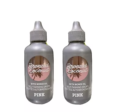 Victoria’s Secret  Bronzed Coconut Self Tanning  Drops With Monoi Oil 3 Oz 2 Pc • $29.99