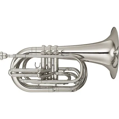 Yamaha YBH-301M Series Marching Bb Baritone Silver • $1999.99