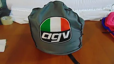 Motorcycle Helmet Bag Microfiber Agv Helmet Bag Carry Helmet Duffle Gray • $16.99