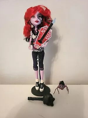 £60 • Buy Monster High Doll Operetta First Wave Good Condition Stand Pet Brush