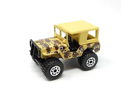 Matchbox Jeep 4x4 CJ Series Tan Desert Camouflage Camo 1:64 Diecast Loose • $8.95