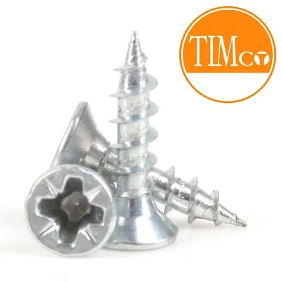 £3.55 • Buy M4 X 15mm TIMCO SOLO WOOD SCREWS Countersunk Zinc Silver Steel Fully Threaded